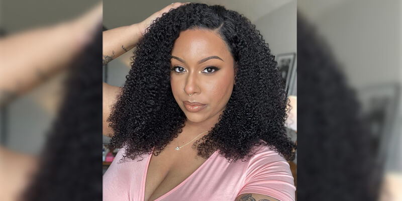 Method for keep curly wigs looking wet