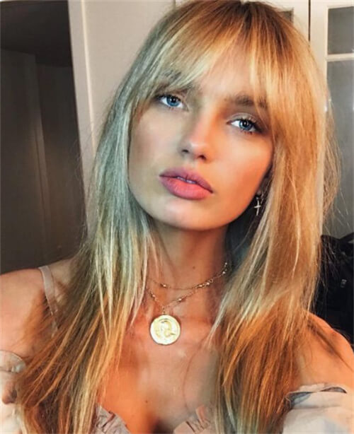 Jane Birkin bangs