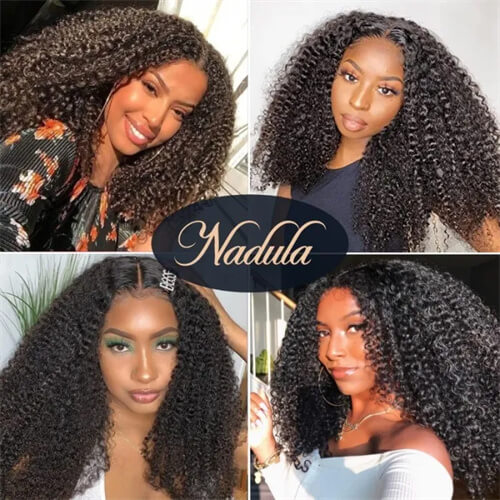 Kinky Curly Human Hair Wigs