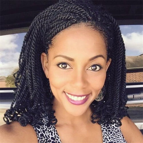Kinky Twists Bob