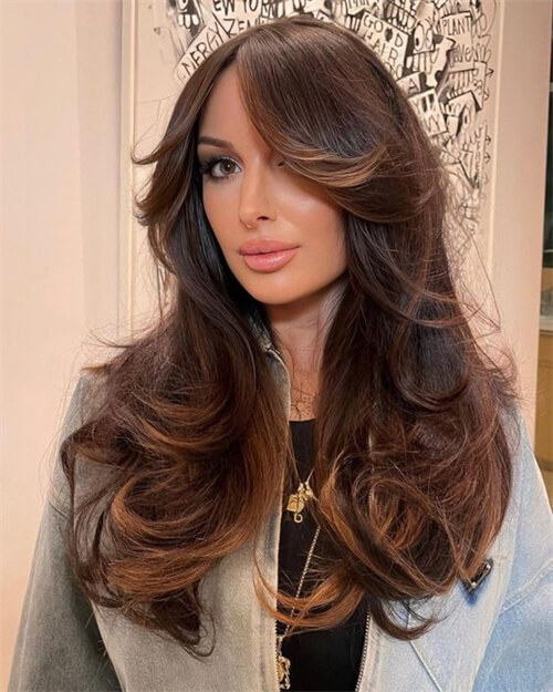 Layered Butterfly haircut