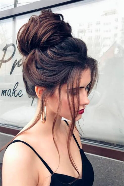 Loose Topknots