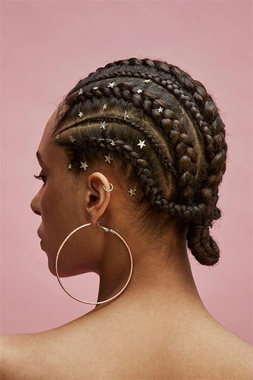 Low Braided Bun