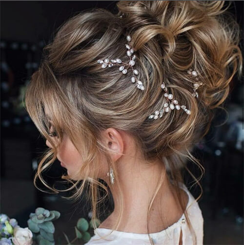 Messy Prom Updos