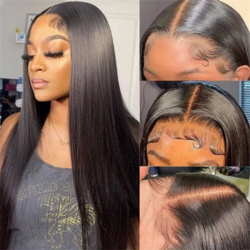 Nadula 5x5 Transparent Hd Lace Closure Straight Wig