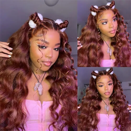 Nadula Reddish Brown Wig