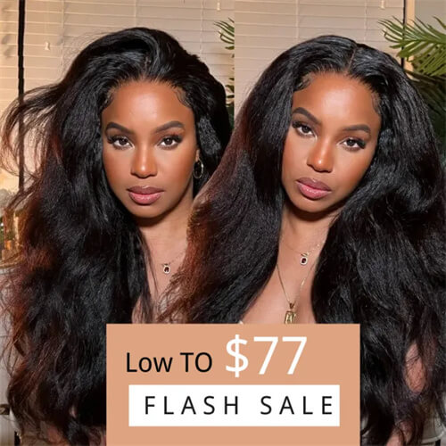 Pre Cut Curly Edge Wig