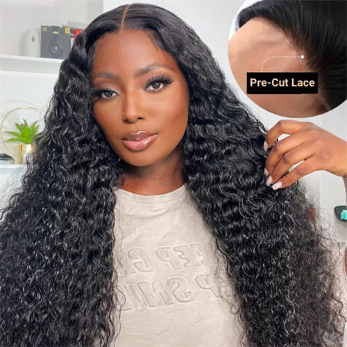 Pre_Cut Lace wear and go wig