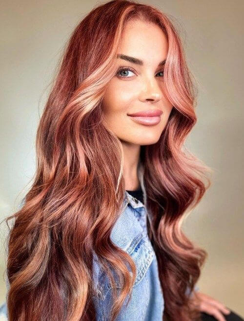 Rose Gold Hair