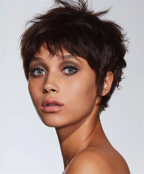 Short Spiky Pixie Cut