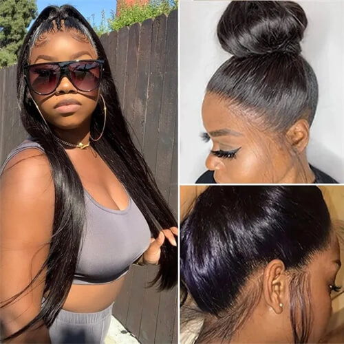 Silky Straight 360 Lace Wig