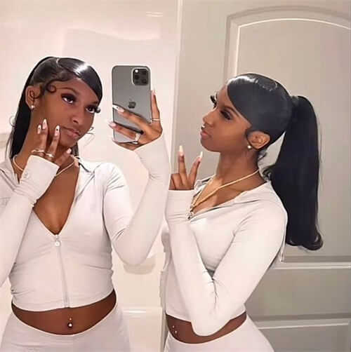 Sleek Ponytail