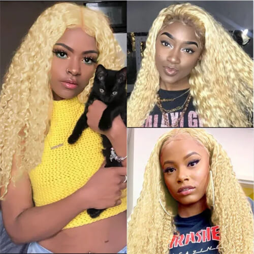 Water Wave 613 Blond Wig