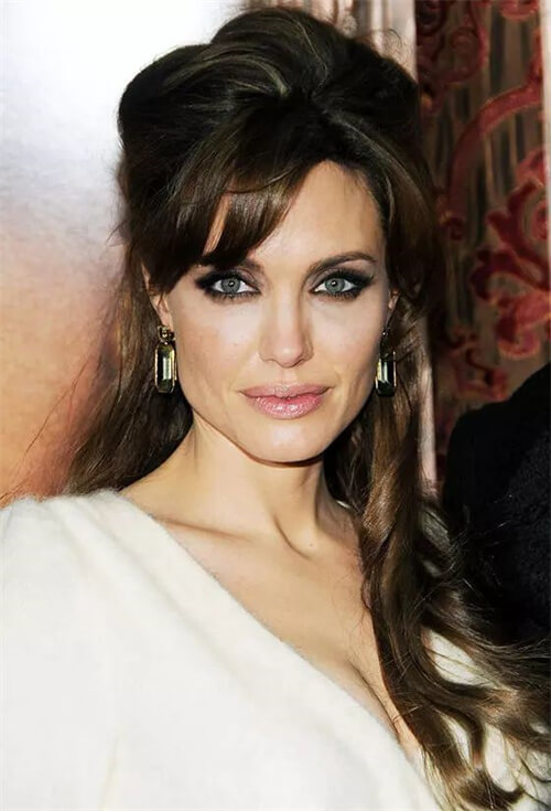big foreheads with bangs