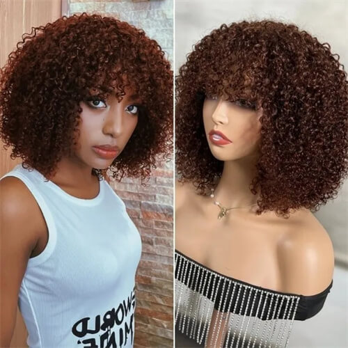 bob curly wig