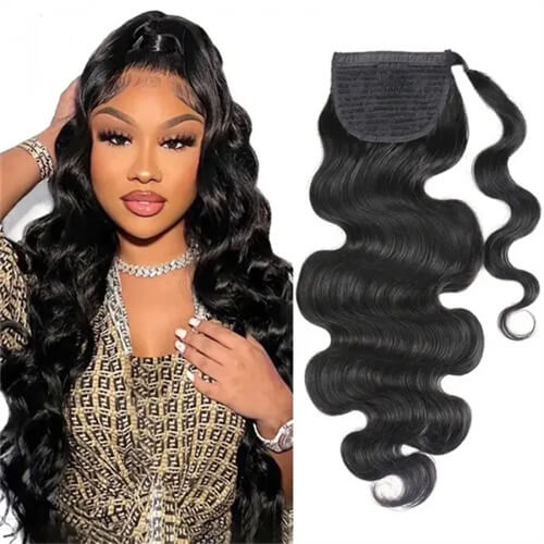 body wave ponytail