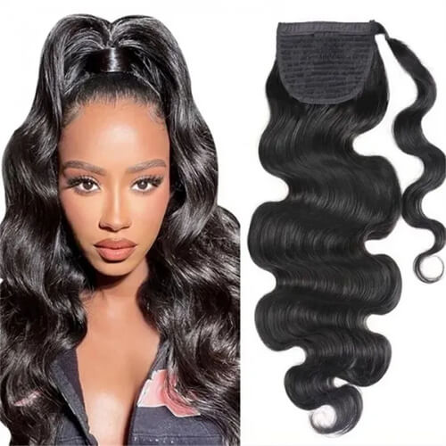 body wave ponytail