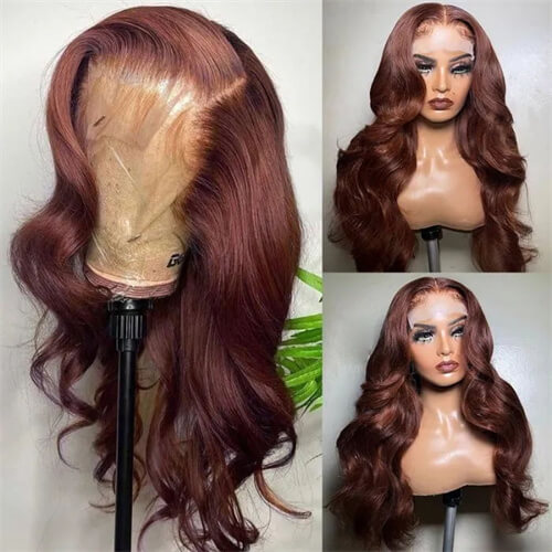 Caramel Red Cake Wig