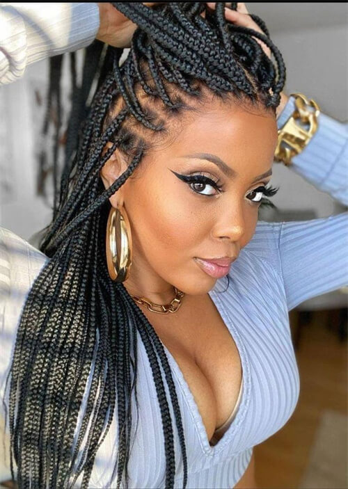 classic box braids