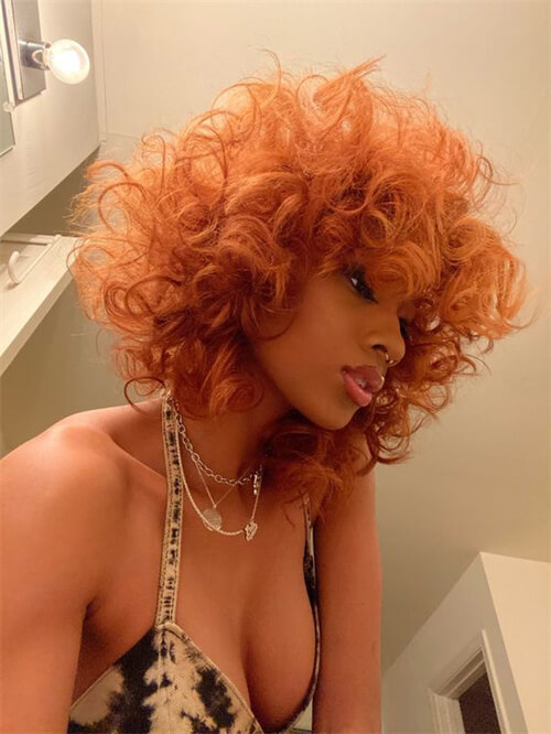 the difference between ginger and auburn color