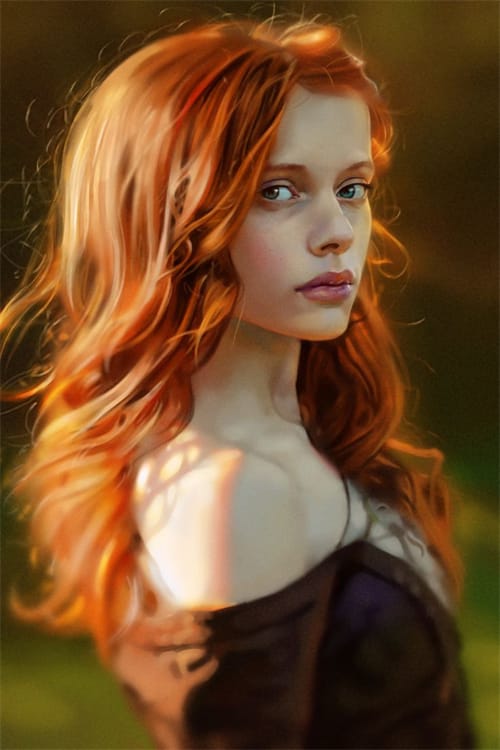 ginger hair girl