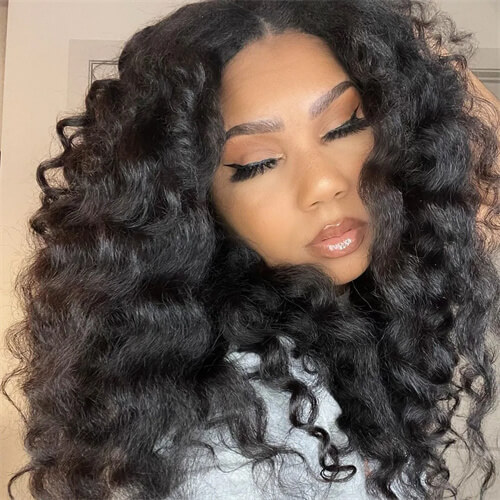 kinky straight wig review