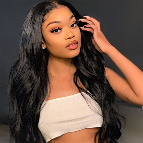 long body wave natural black hair