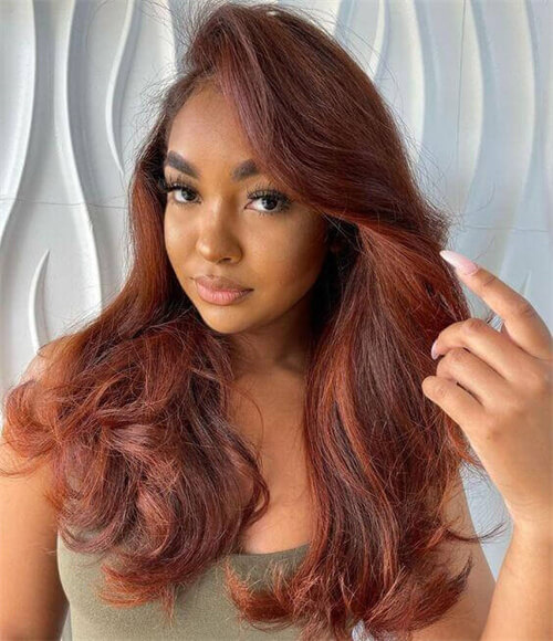 copper color hair