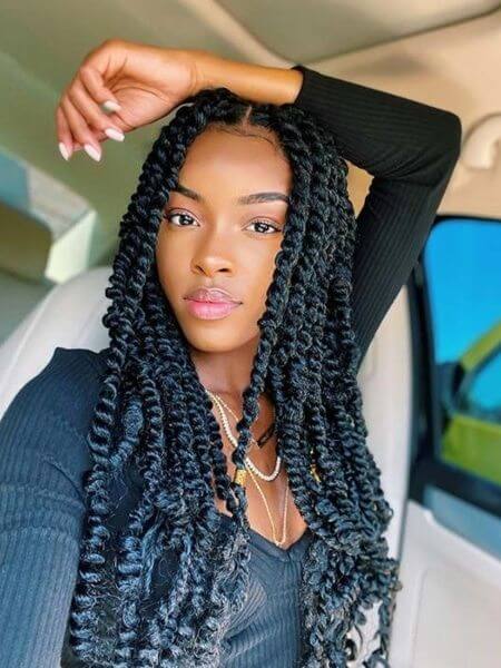 passion twist hairstye