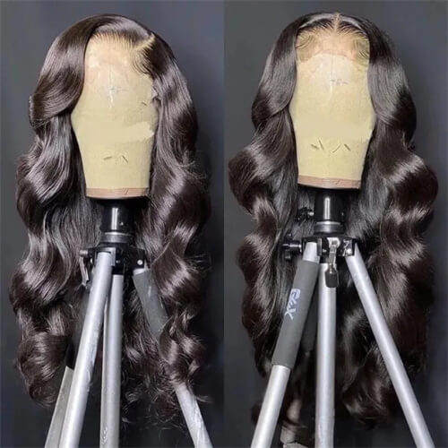 wig on stand