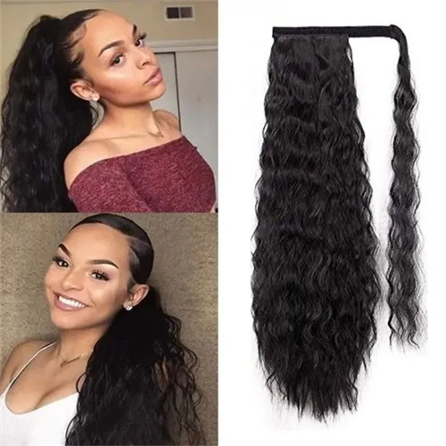 quick weave ponytail