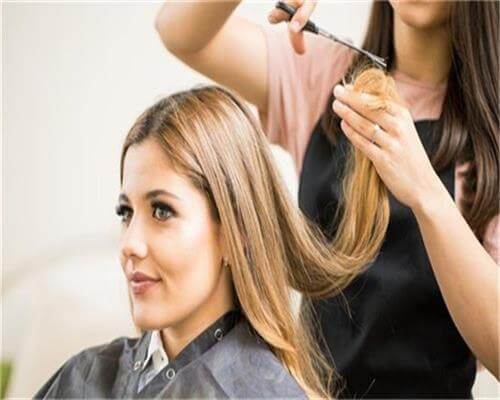 split ends hair cut