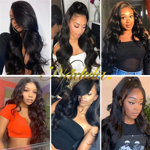 wavy wigs smooth hair