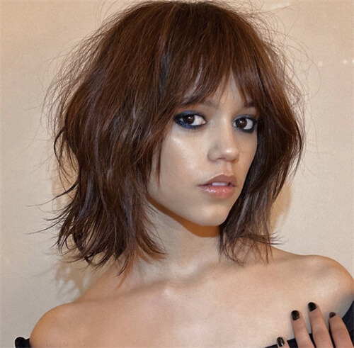 wolf cut hairstyle