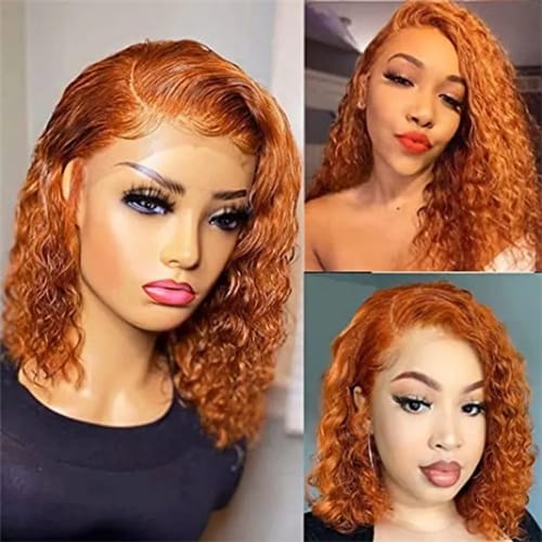 ginger bob hair